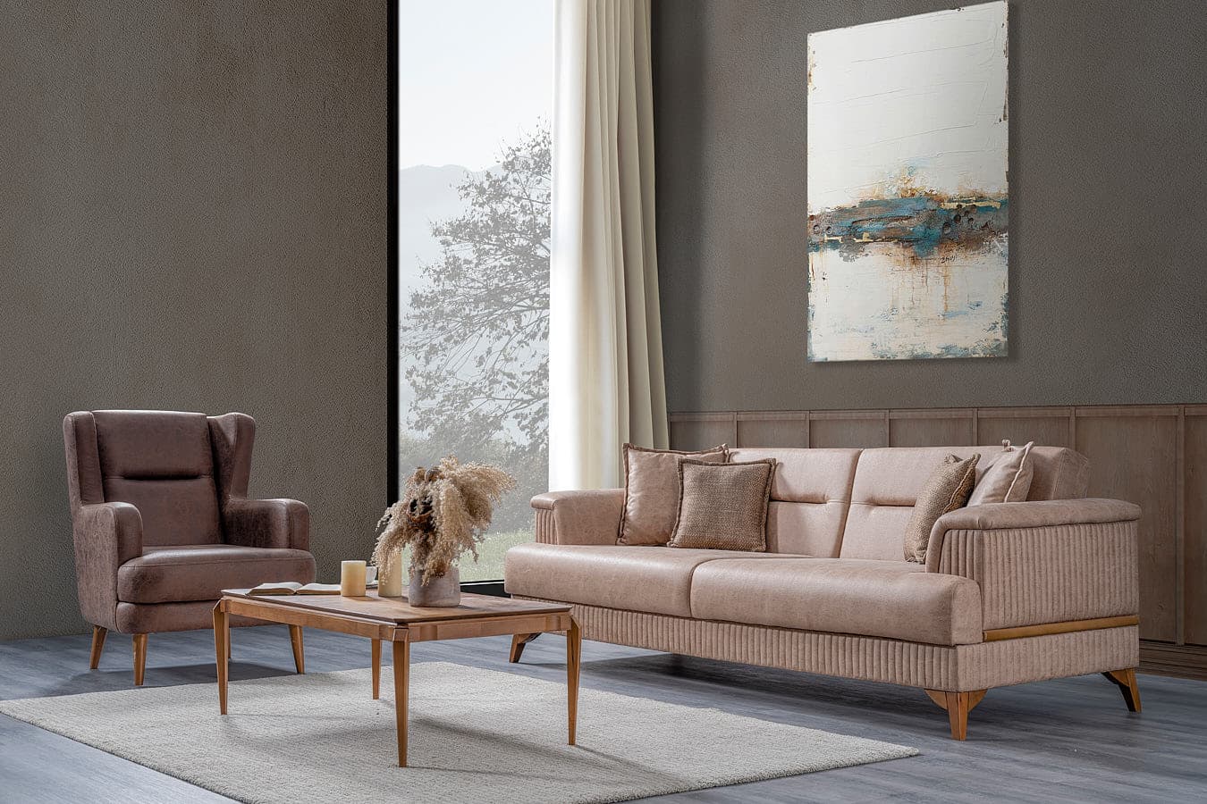 Milan Oturma Odası Takımı